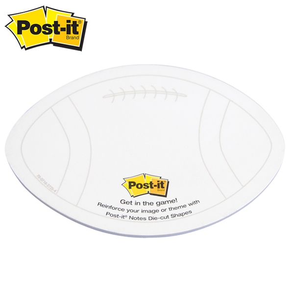 Promotional Postit Shape Football Shape Large Sticky Note Customized