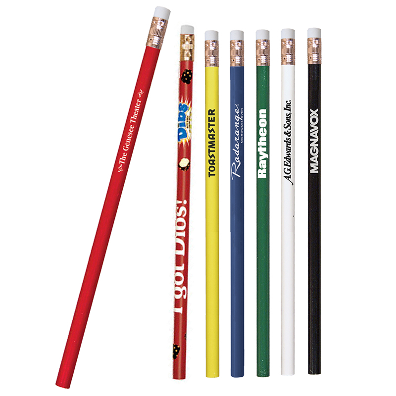 Promotional Thrifty Pencil with White Eraser Customized Thrifty