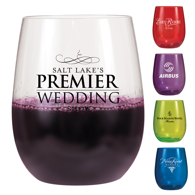 Promotional 12 Oz Vinello Stemless Wine Glass Customized Vinello Stemless Wine Glass