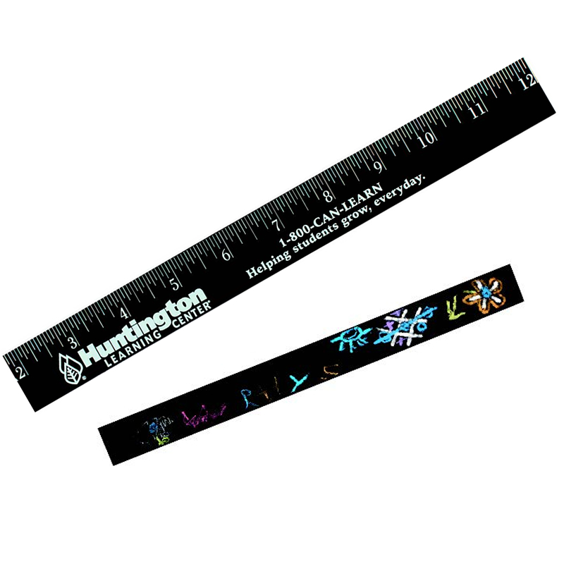 Promotional 12" Chalkboard English Scale Ruler Customized 12