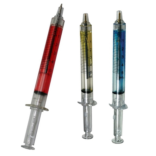 Promotional Doctor Syringe Pens Customized Doctor Syringe Pens Logo