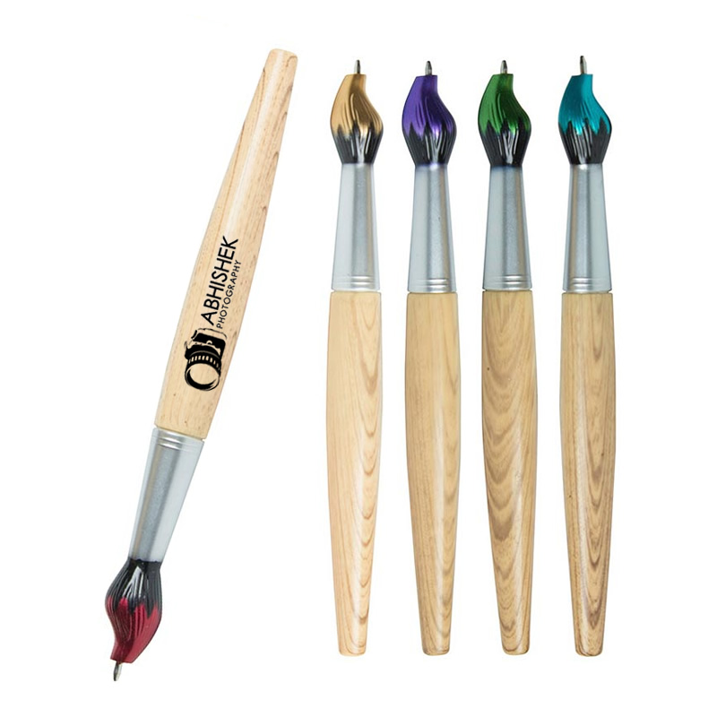 Promotional Paint Brush Novelty Pen Customized Paint Brush Novelty