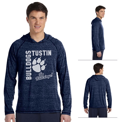 All Sport M3101 Men's Performance Triblend Jersey Long-Sleeve Hooded Pullover Customized All Sport M3101 Mens Performance Triblend Jersey Long-Sleeve Hooded Pullover
