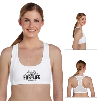 All Sport W2002 Ladies' Mesh Back Sports Bra Customized All Sport W2002 Ladies Mesh Back Sports Bra