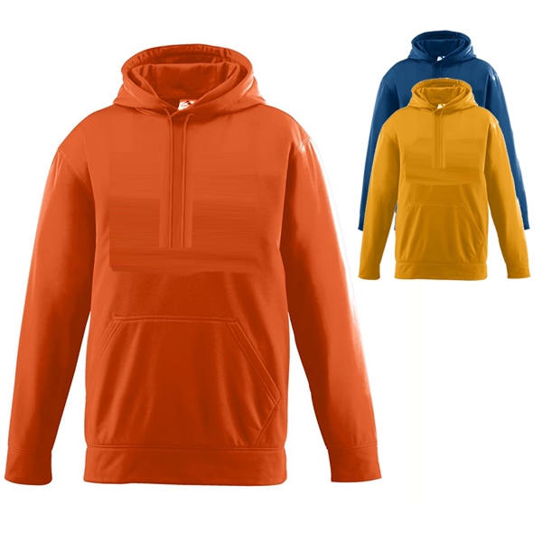 augusta wicking fleece hooded sweatshirt