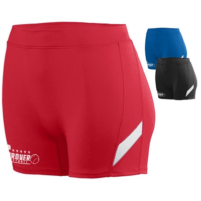 Augusta Sportswear 1335 Ladies' Althetic Stride Shorts Customized Augusta Sportswear 1335 Ladies Althetic Stride Shorts