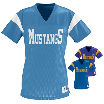 Augusta Sportswear 252 Ladies' Junior Fit Pep Rally Replica T-Shirt Customized Augusta Sportswear 252 Ladies Junior Fit Pep Rally Replica T-Shirt
