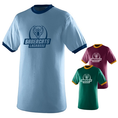 Augusta Sportswear 710C Color Ringer T-Shirt Customized Augusta Sportswear 710C Color Ringer T-Shirt