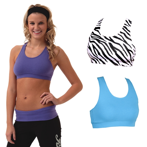 blank sports bras