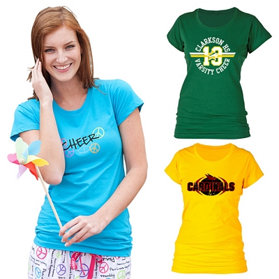 Boxercraft T15 4.5 oz Ladies' Perfect Fit Tee Customized Boxercraft T15 4.5 oz Ladies Perfect Fit Tee