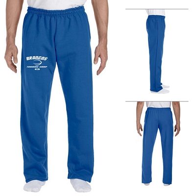Gildan 12300 Adult 9.3 oz DryBlend Open-Bottom Sweatpant Customized Gildan 12300 Adult 9.3 oz DryBlend Open-Bottom Sweatpant