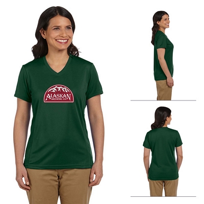 Harriton M320W Ladies' 4.2 oz Athletic Sport T-Shirt Customized Harriton M320W Ladies 4.2 oz Athletic Sport T-Shirt