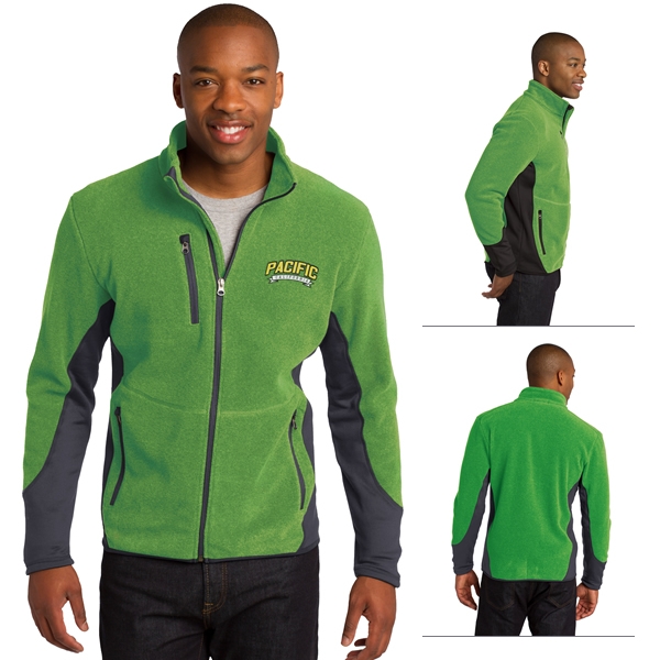 port authority full zip fleece