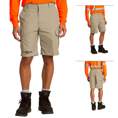 red kap cargo shorts