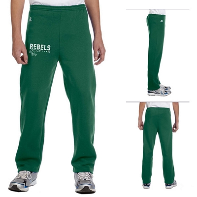 Russell Athletic 596HBB Youth Dri-Power Open-Bottom Fleece Pant Customized Russell Athletic 596HBB Youth Dri-Power Open-Bottom Fleece Pant