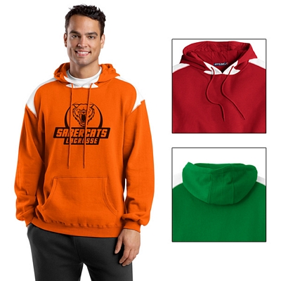 Sport-Tek F264 Pullover Hooded Sweatshirt with Contrast Color Customized Sport-Tek F264 Pullover Hooded Sweatshirt with Contrast Color