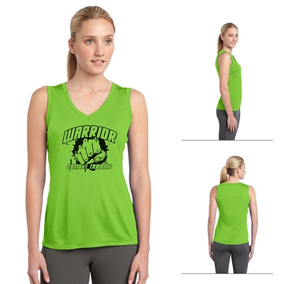 Sport-Tek LST352 Ladies Sleeveless Competitor V-Neck Tee Customized Sport-Tek LST352 Ladies Sleeveless Competitor V-Neck Tee