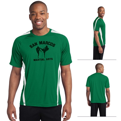 Sport-Tek ST351 Colorblock Competitor Tee Customized Sport-Tek ST351 Colorblock Competitor Tee