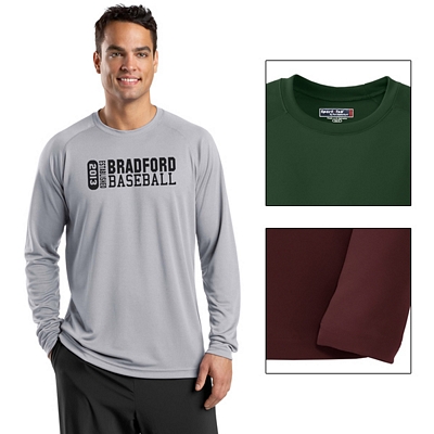 Sport-Tek T473LS Sport-Tek Dry Zone Long Sleeve Raglan T-Shirt Customized Sport-Tek T473LS Sport-Tek Dry Zone Long Sleeve Raglan T-Shirt