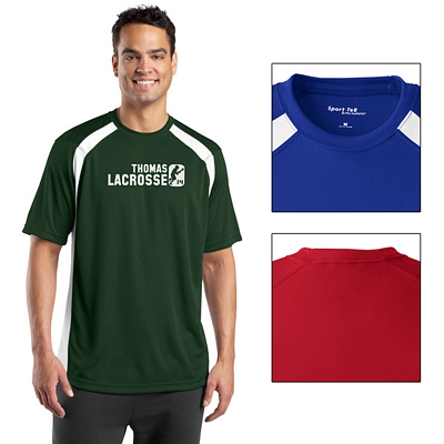 Sport-Tek T478 Dry Zone Colorblock Crew Customized Sport-Tek T478 Dry Zone Colorblock Crew