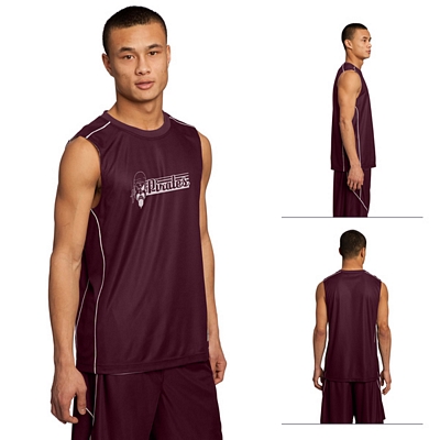 Sport-Tek T555 PosiCharge Mesh Reversible Sleeveless Tee Customized Sport-Tek T555 PosiCharge Mesh Reversible Sleeveless Tee