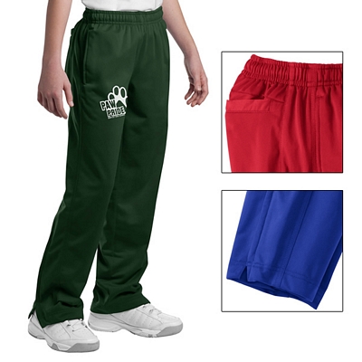 Sport-Tek YPST91 Youth Tricot Track Pant Customized Sport-Tek YPST91 Youth Tricot Track Pant