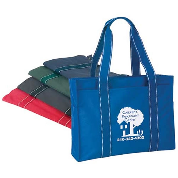 tote bags next in tote bags mortgage broker polyester trade show tote ...
