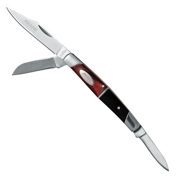 Customized TripleBlade Rustic Pocket Knife Promotional TripleBlade
