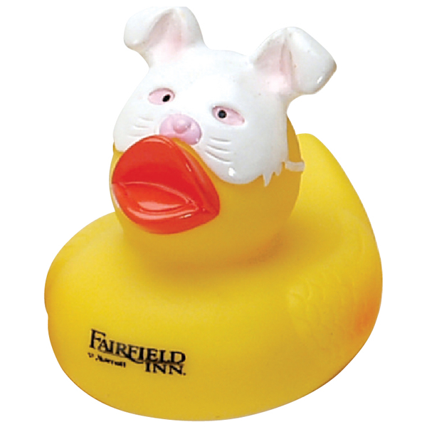 Promotional RabbitFace Rubber Duck Customized RabbitFace Rubber