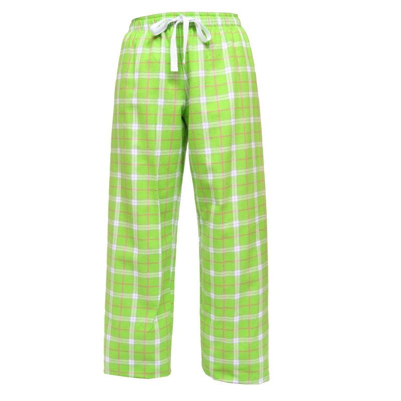 lime green plaid pants