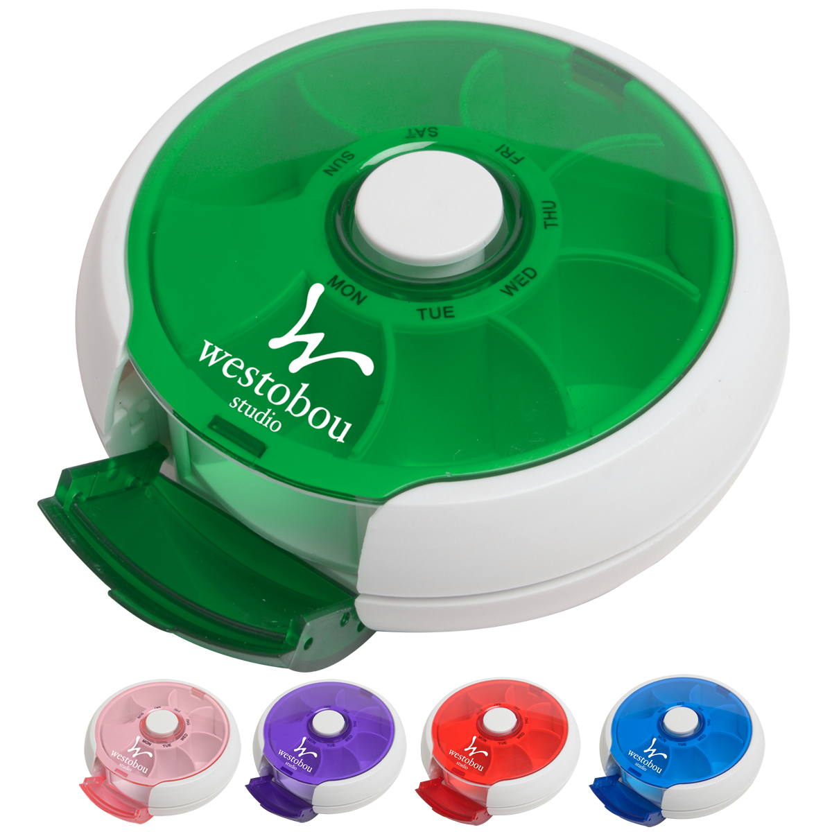 Customized Pushit Pill Dispenser Promotional Pushit Pill Dispenser