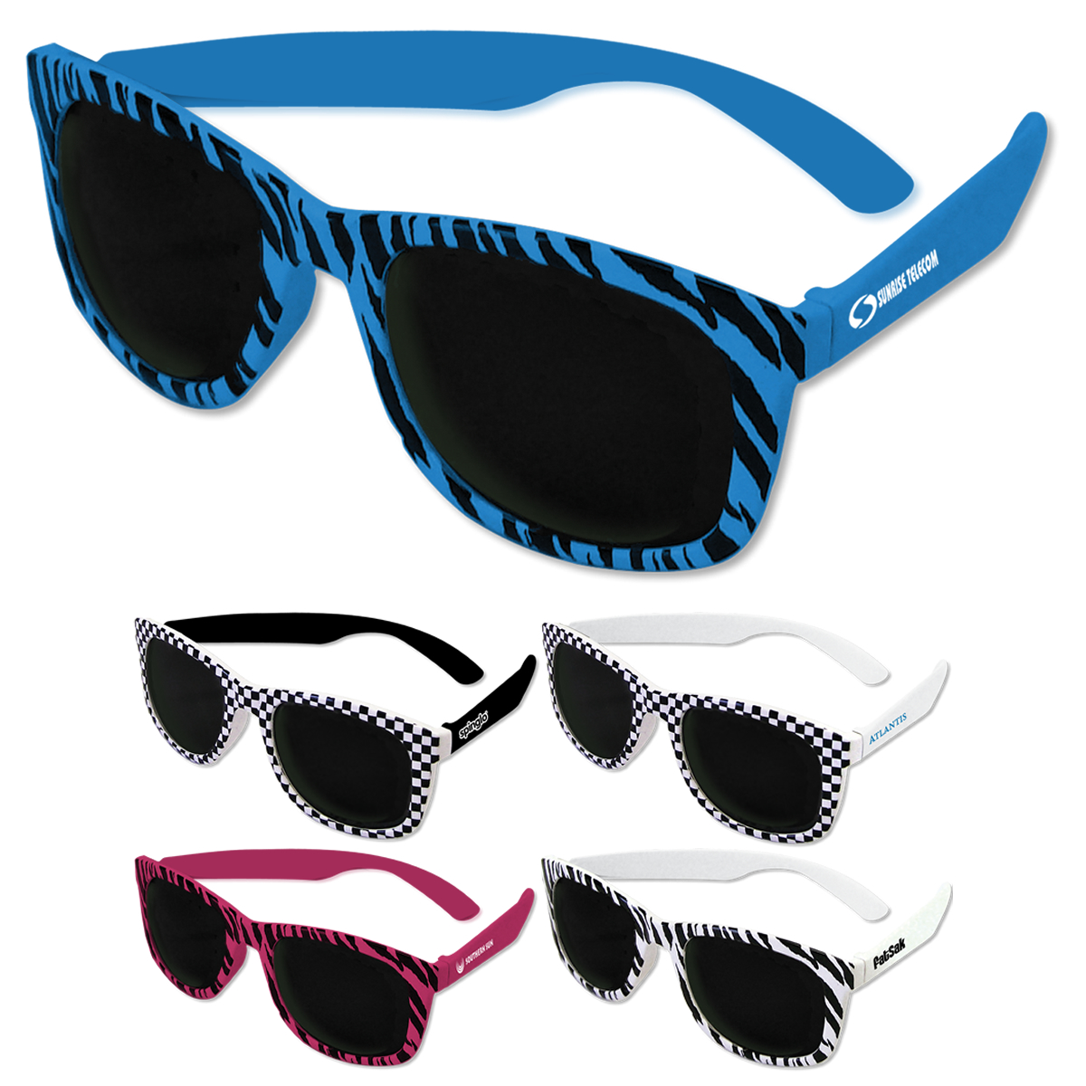 Customized Beach Chillin' Sunglasses | Promotional Beach Chillin