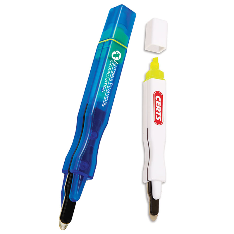 Customized Highlighter Staple Remover Promotional