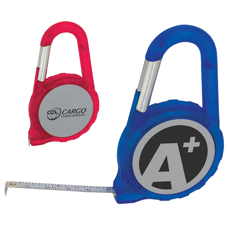 Customized Carabiner Tape Measure Promotional Carabiner Tape Measure