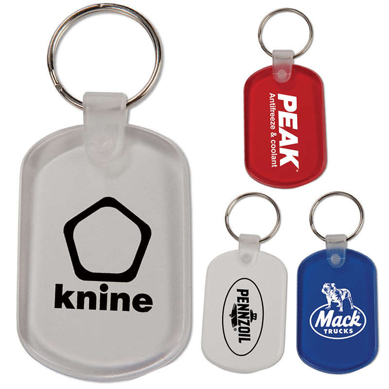 Customized Oval PVC Plastic Key Tag Promotional Oval PVC Plastic Key