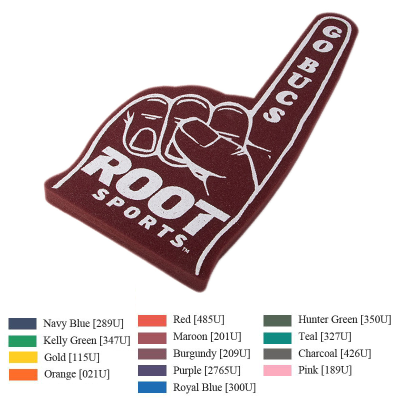 Customized 18" Foam 1 Hand Promotional 18" Foam 1 Hand