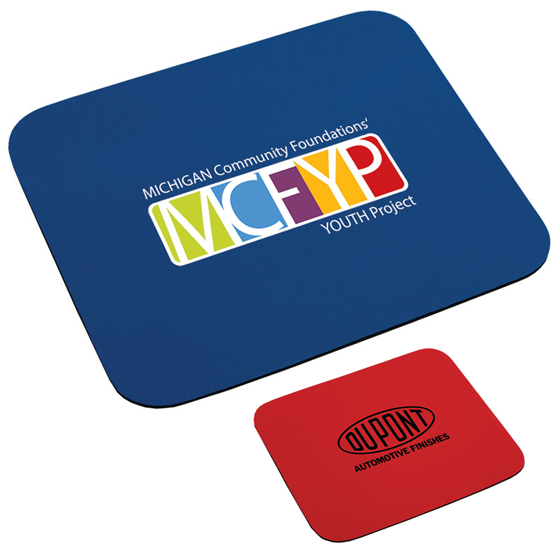 Promotional 1/8" Thick Economy Mouse Pad Customized 1/8" Thick