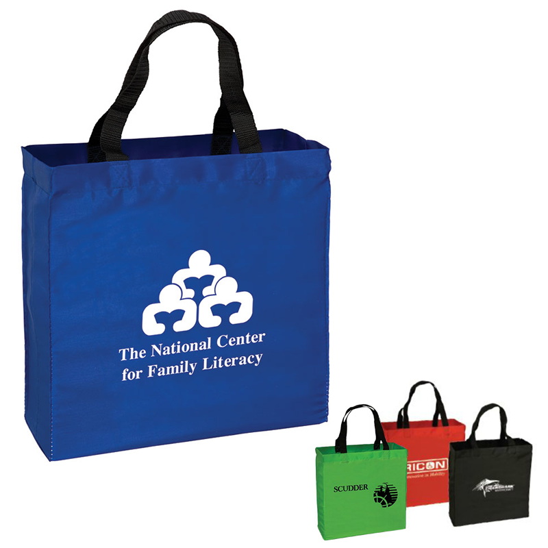 Promotional Products  Bags  Totes  Tote Bags  Small Polyester Tote ...