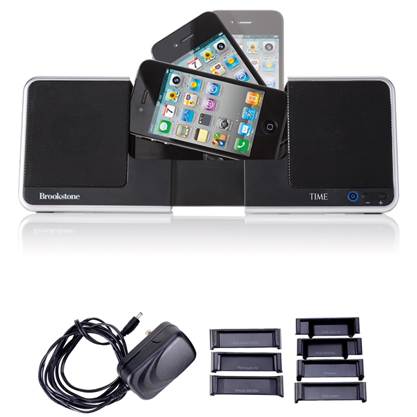 Promotional Brookstone iDesign Flip Speaker Dock Customized Brookstone iDesign Flip Speaker