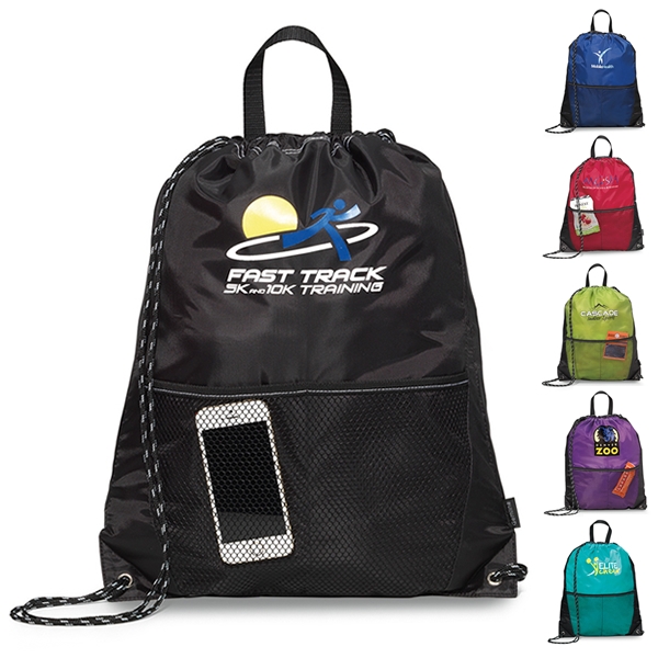 Promotional Dash Sport Polyester Cinchpack Customized Dash Sport