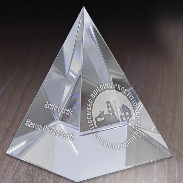 Promotional Large Pyramid Award Customized Large Pyramid Award