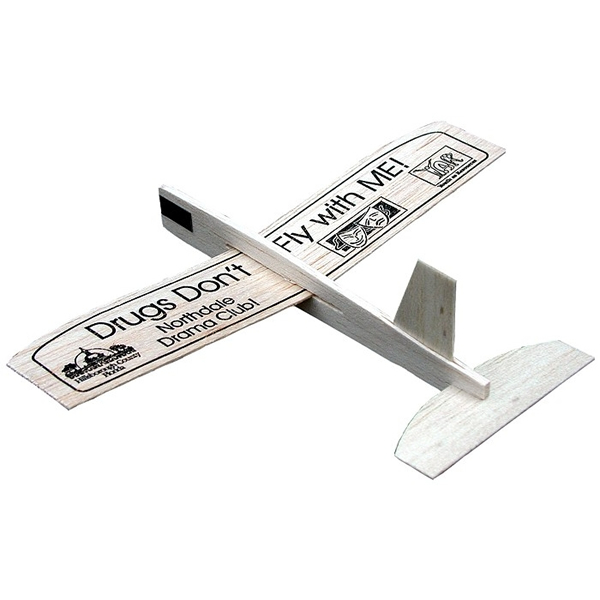 wooden airplane gliders