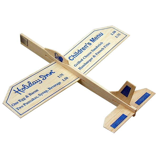 balsa wood toy glider airplanes