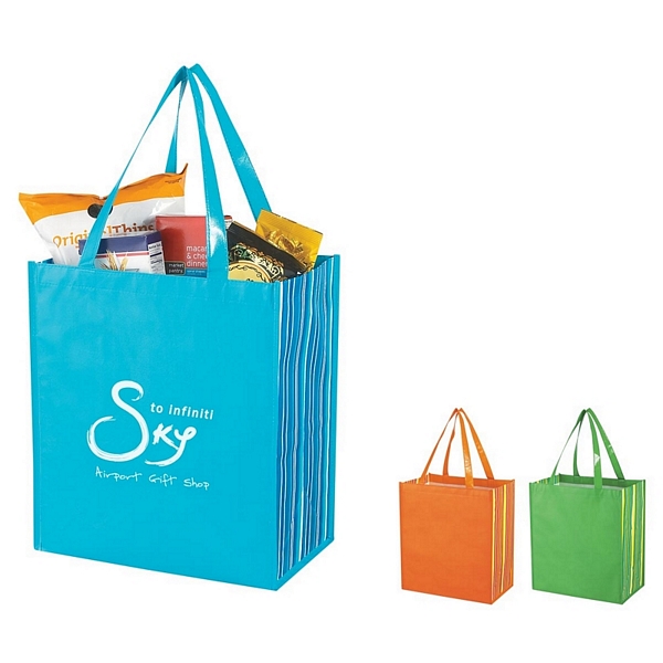 Promotional Products  Bags  Totes  Tote Bags  Shiny Laminated Non ...