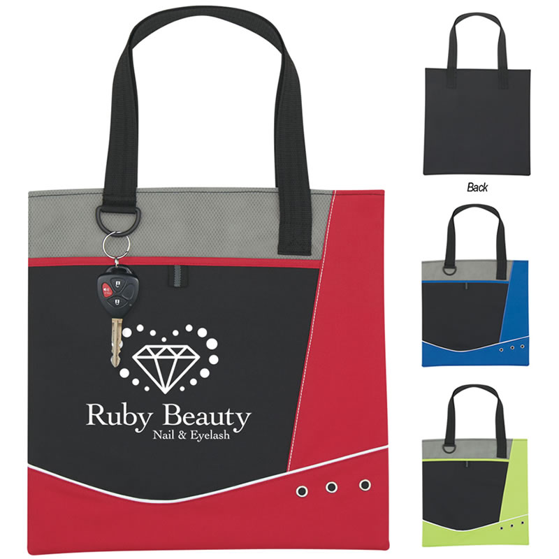 Promotional Products  Bags  Totes  Tote Bags  Valley Grommet Tote ...