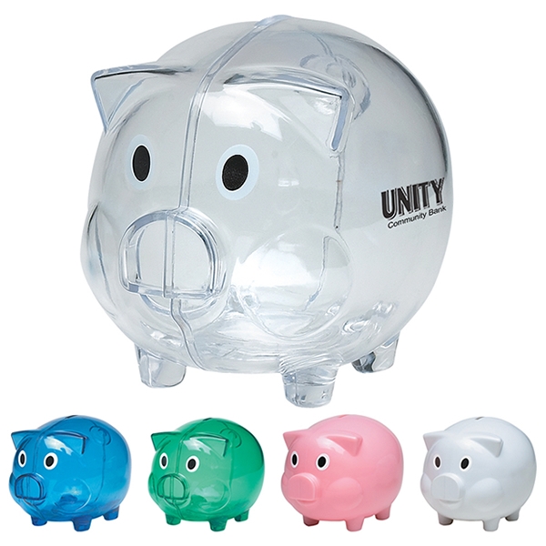Promotional Plastic Piggy Bank Customized Plastic Piggy Bank