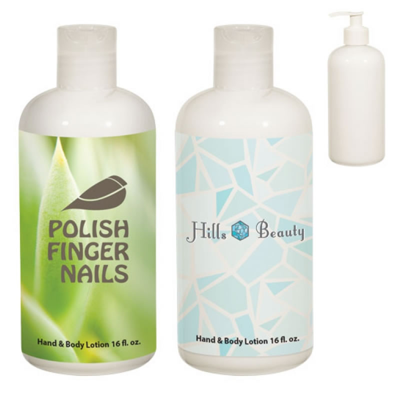 Promotional 16 oz. Hand And Body Lotion Bottle Customized 16 oz. Hand