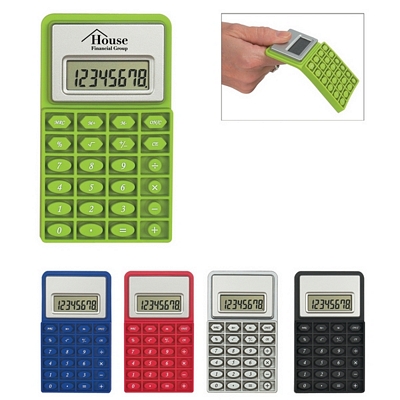 Mini Flexible Calculator Promotional Mini Flexible Calculator