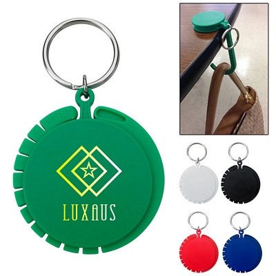 Promotional Purse Hook With Key Ring | Customized Purse Hook With Key Ring | Promotional Purse ...