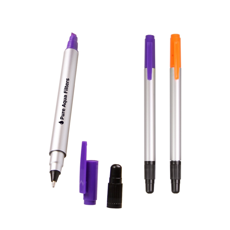 Promotional Duo Highlighter Pen Customized Duo Highlighter Pen